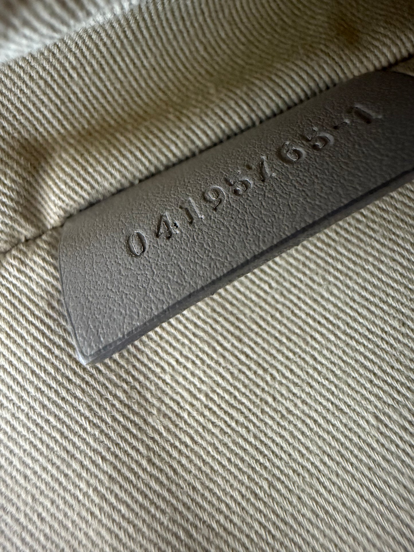 Chloe Calfskin Small C Taupe Crossbody Bag