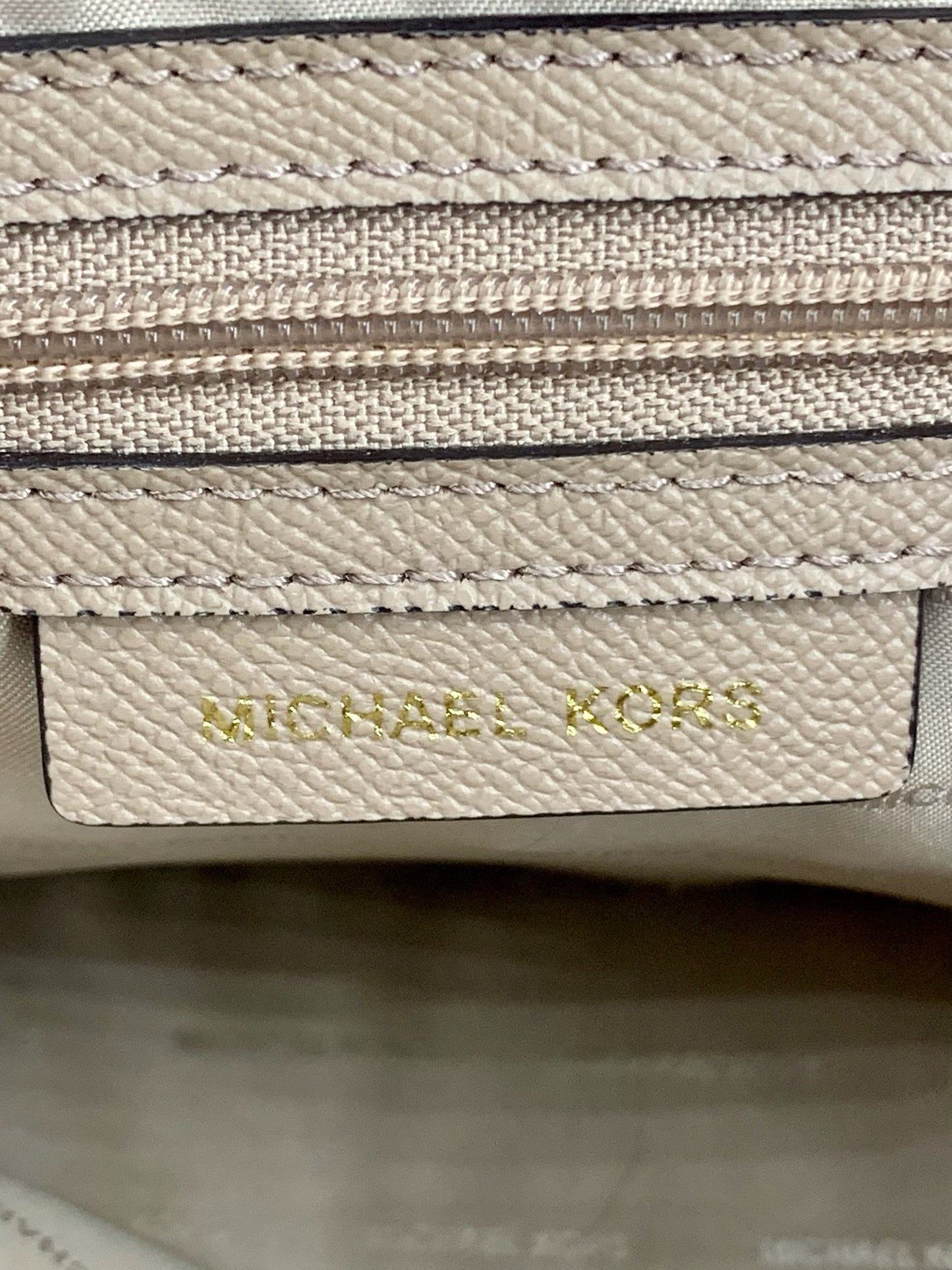Michael Kors Taupe Large Tote