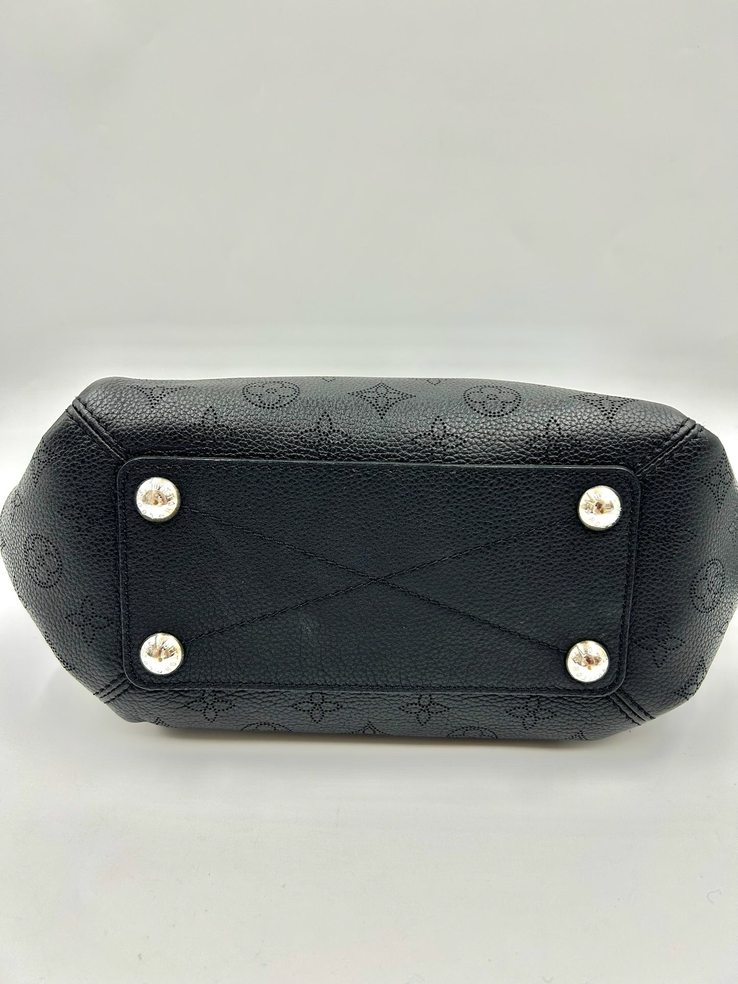 Louis Vuitton Black Mahina Babylone BB Bag