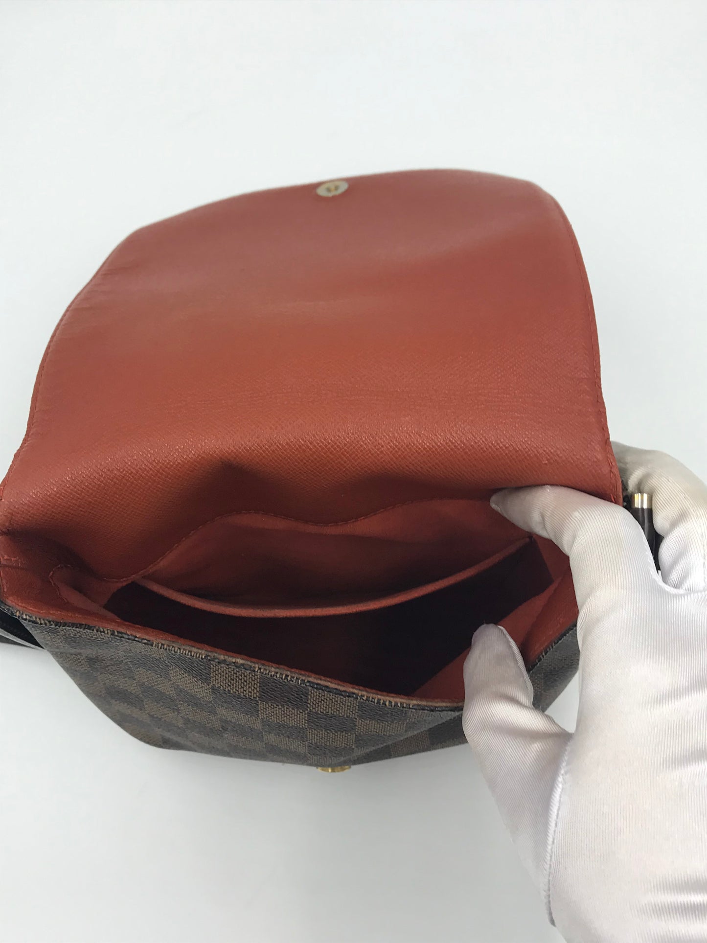 Louis Vuitton Damier Ebene Musette Crossbody Bag