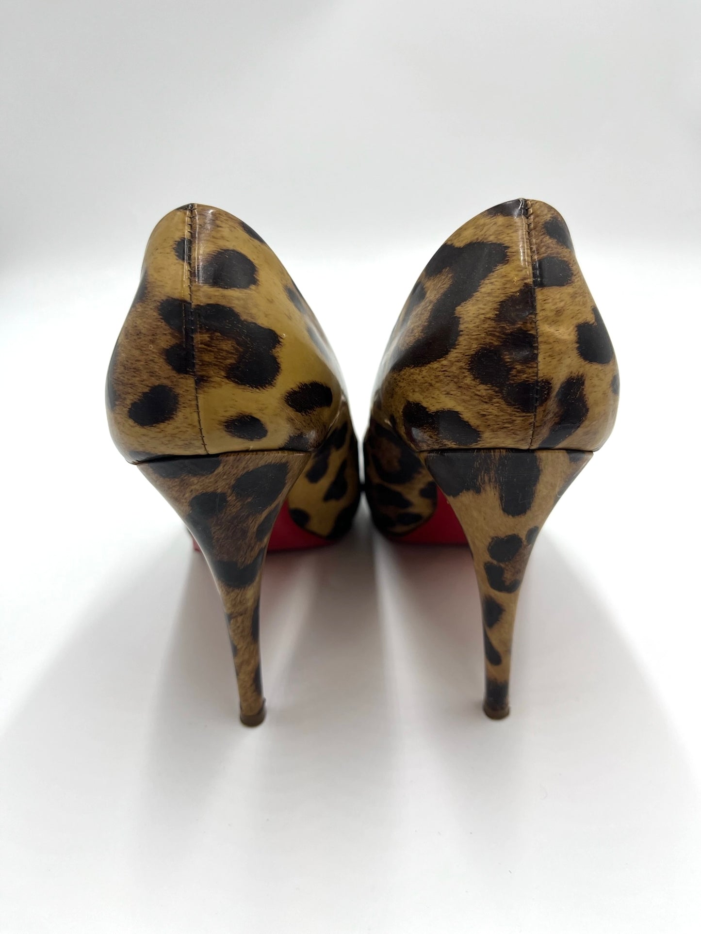 Christian Louboutin Leopard Print Heels Size 37.5