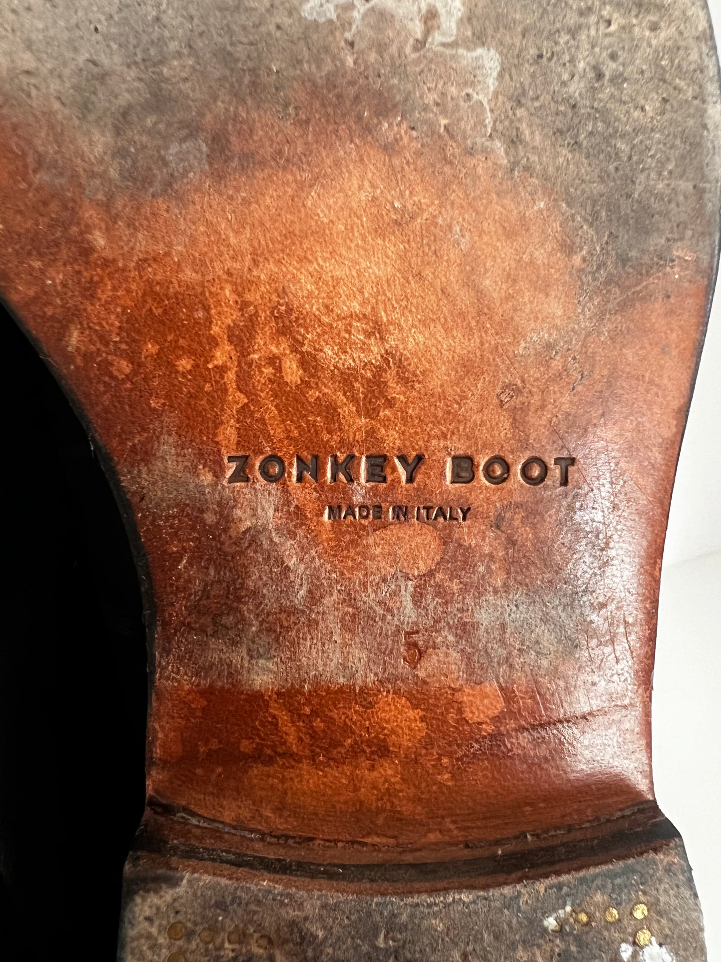 Zonkey Boots Black Penny Loafers Size 5F UK ( Men’s 6, Womens 8)