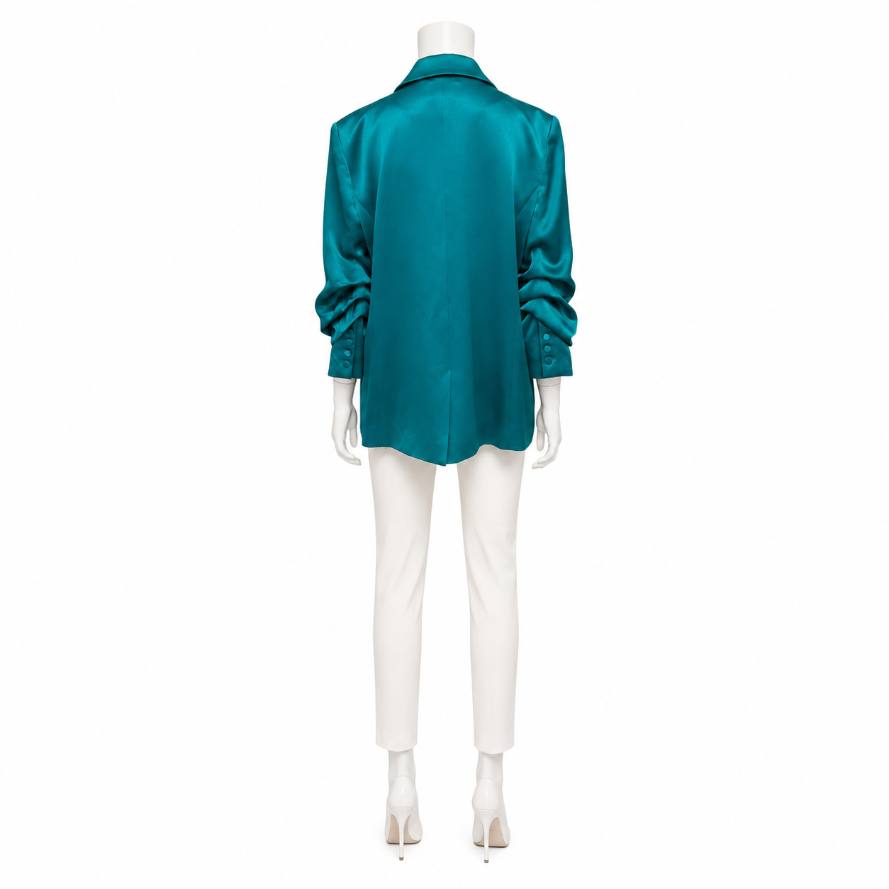 Cinq A Sept Teal Blazer Size 14