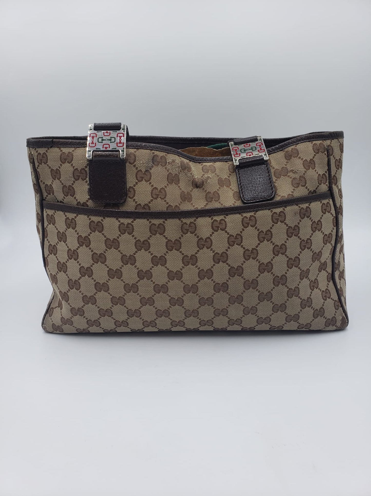 Gucci Monogram Small Canvas Tote