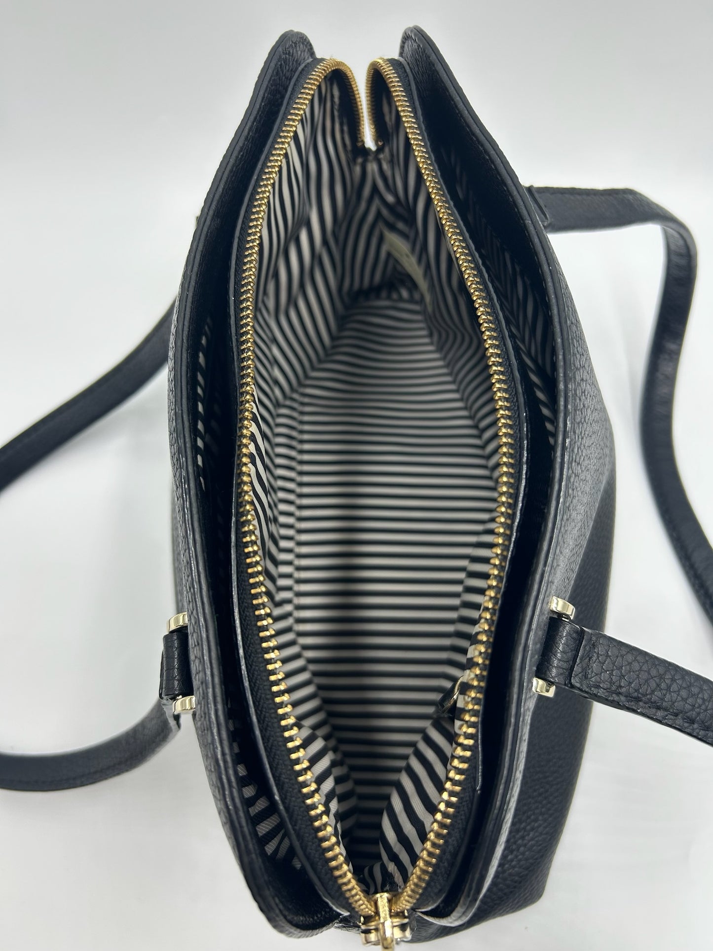 Kate Spade Black Leather Shoulder Bag