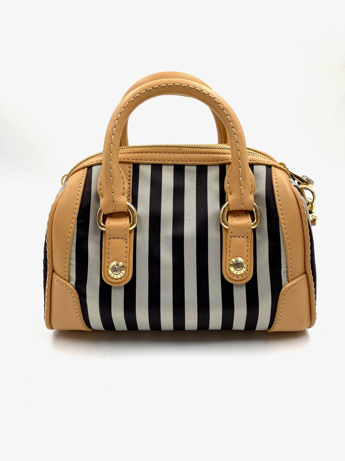 Henri Bendel Mini Stripe Nylon Bag