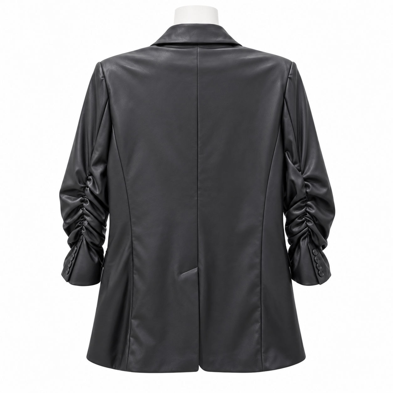 Generation Love Black Faux Leather Blazer Size L