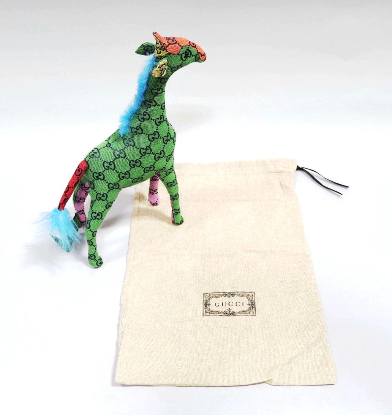 Gucci Multicolor Plush Giraffe