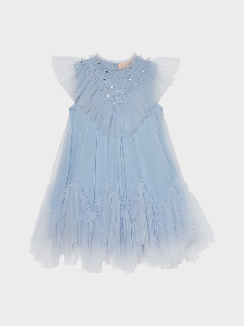 Rosaline Blue Tulle Dress Size 10/11