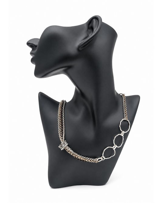 Karyn Chopik Mixed Metal Necklace