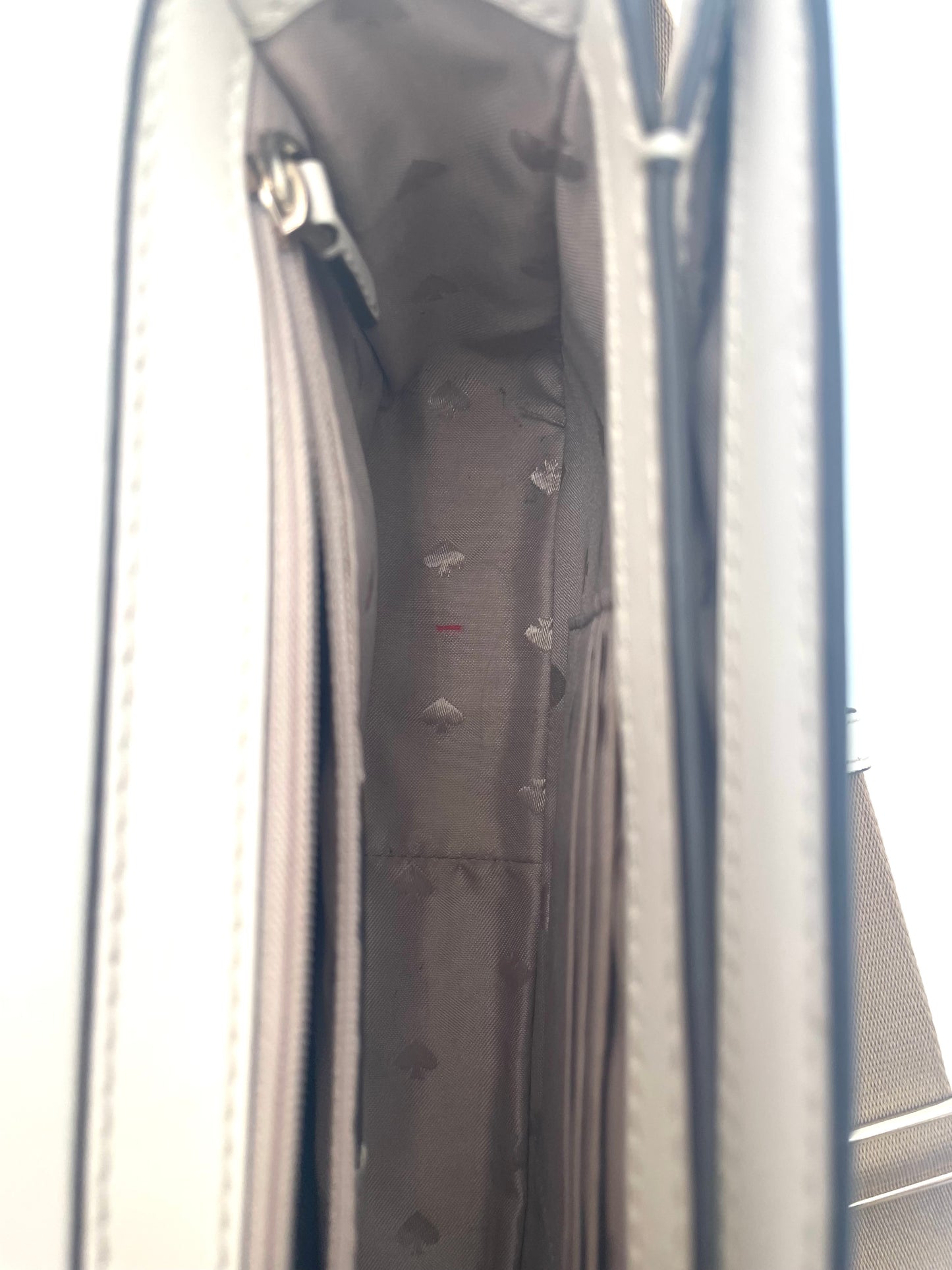 Kate Spade Cream Audrey Leather Flap Bag