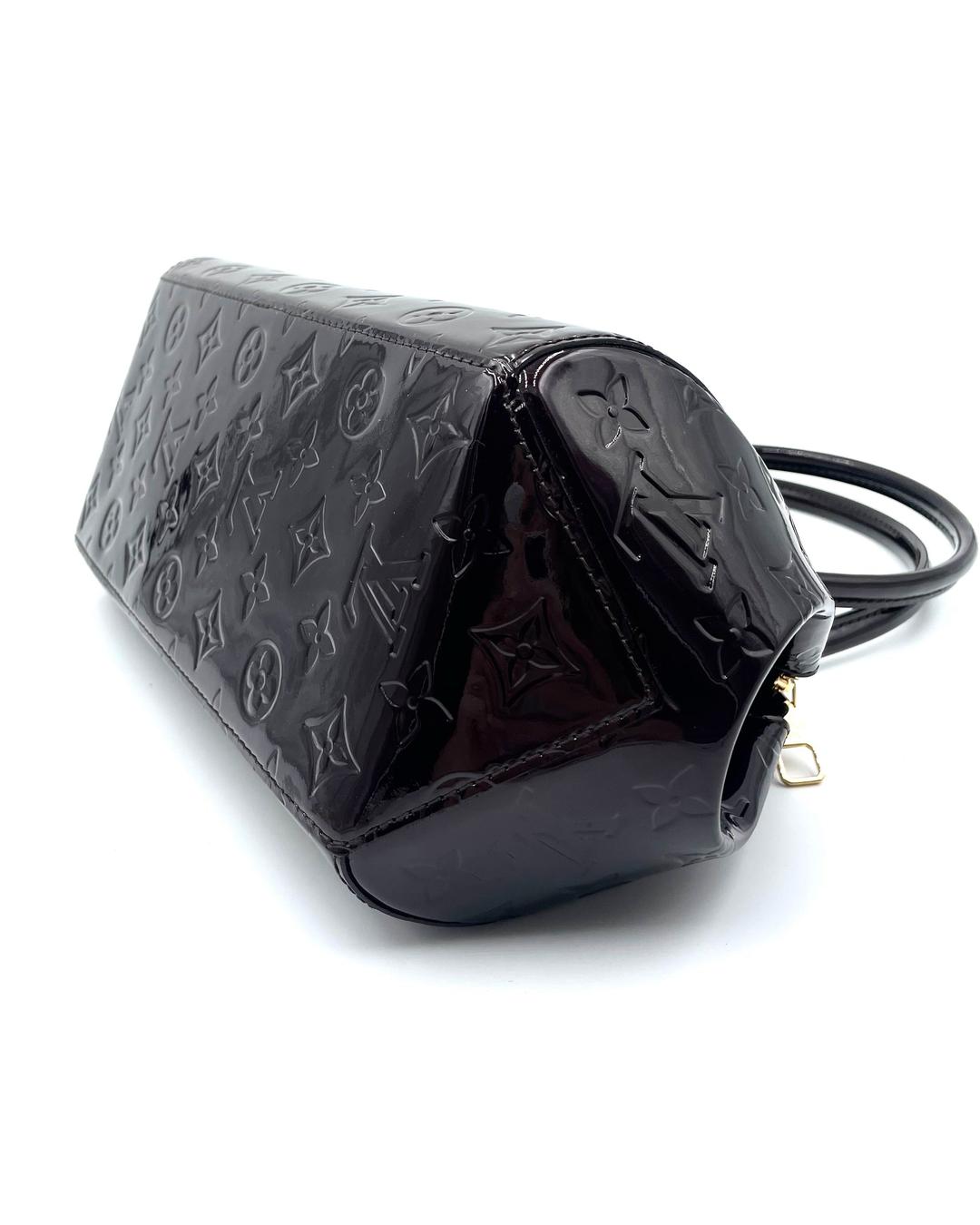 Louis Vuitton Monogram Dark Red Vernis Sherwood Shoulder Bag