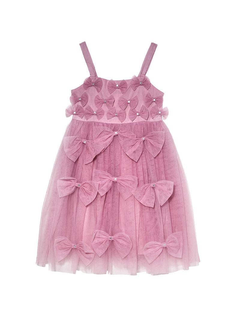 Penelope Bow Tulle Kids 8-9 Years Rental Only