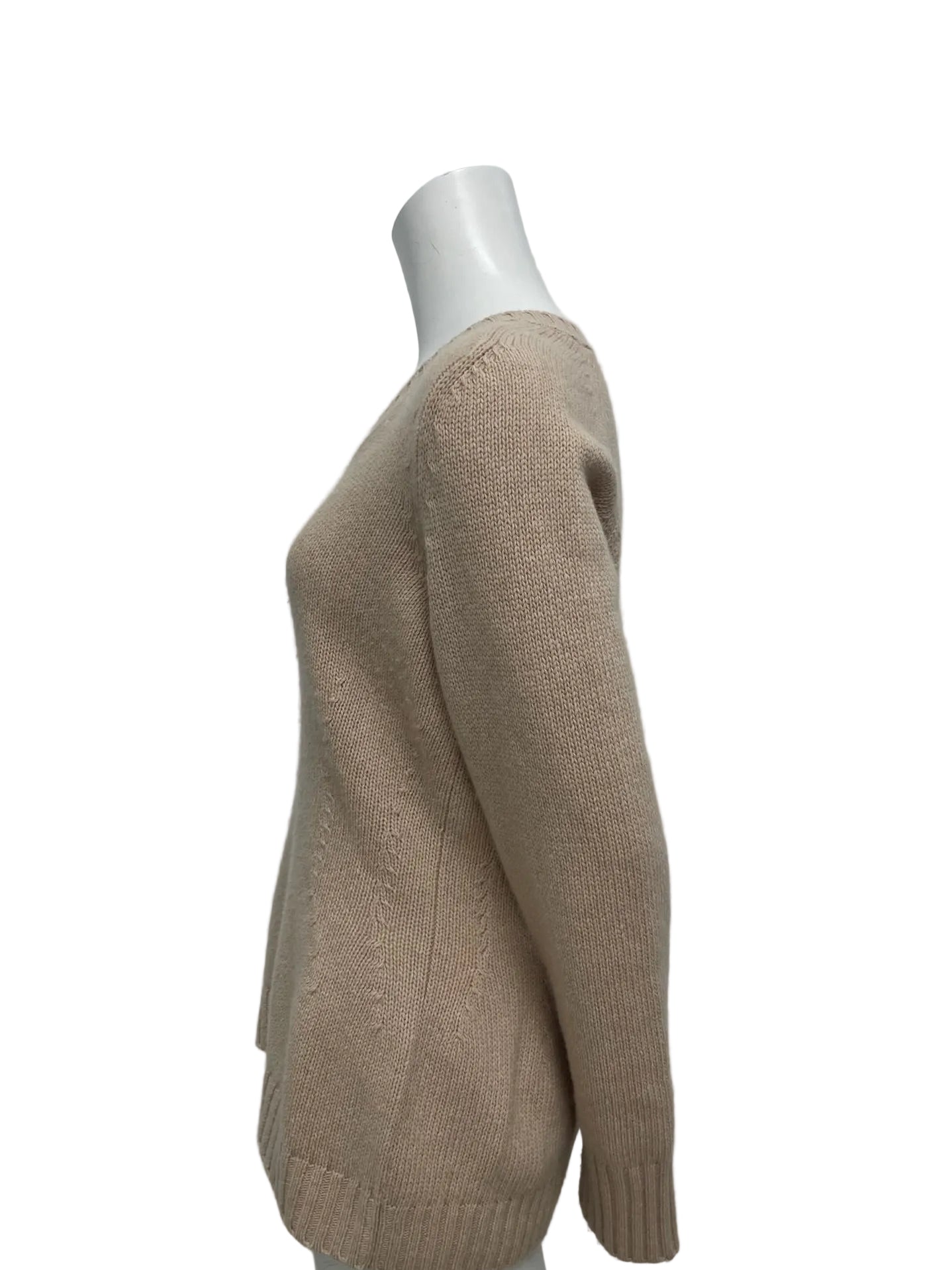 Prada Biege Cashmere Sweater Size 44