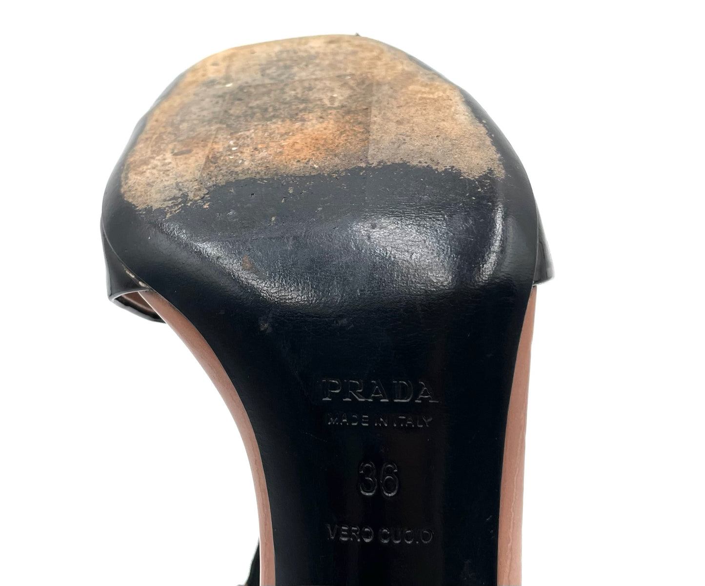 Prada Brown & Black Ombre Sandals Size 36