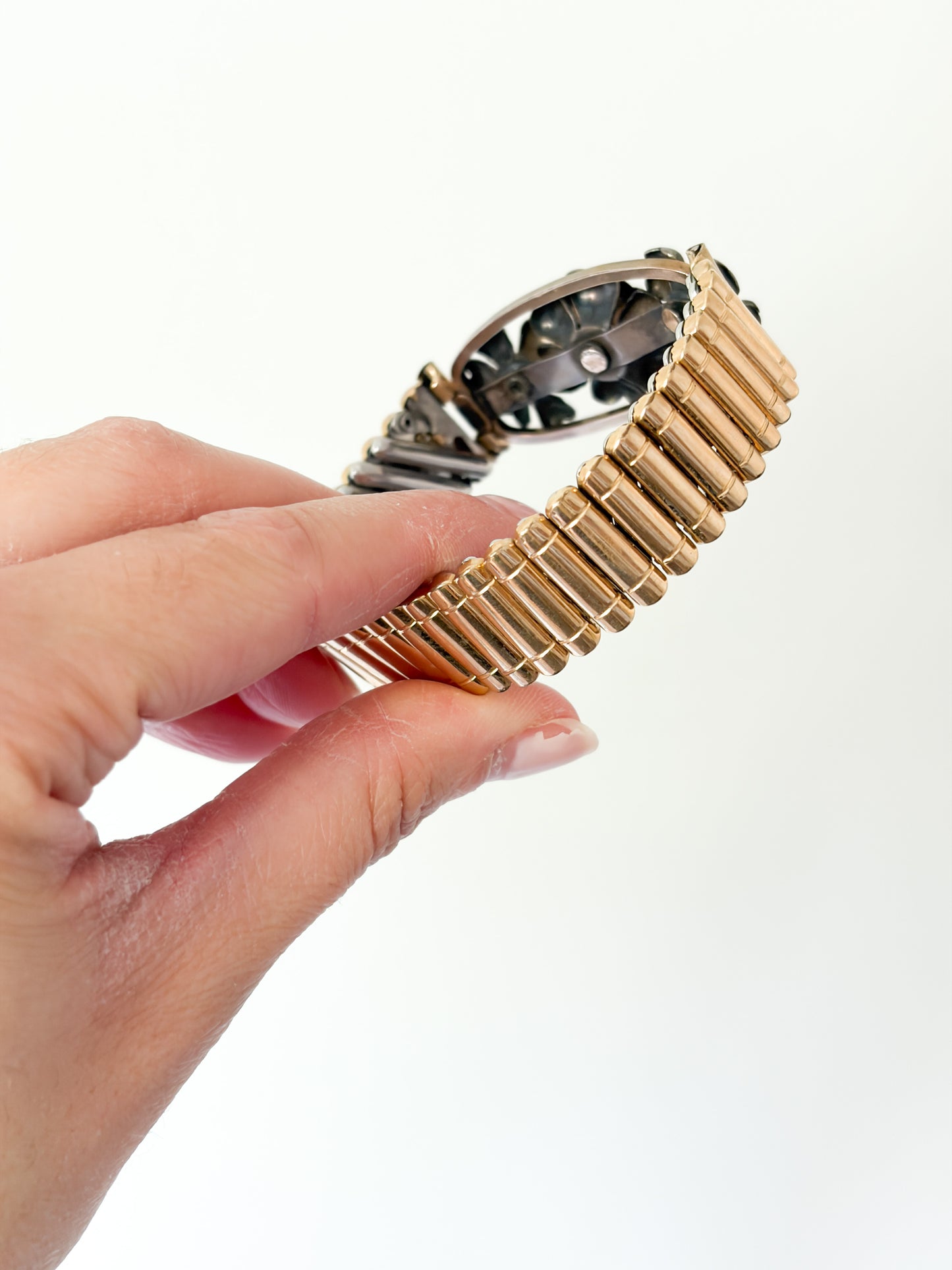 Vintage Gold-Filled Sweetheart Expansion Bracelet