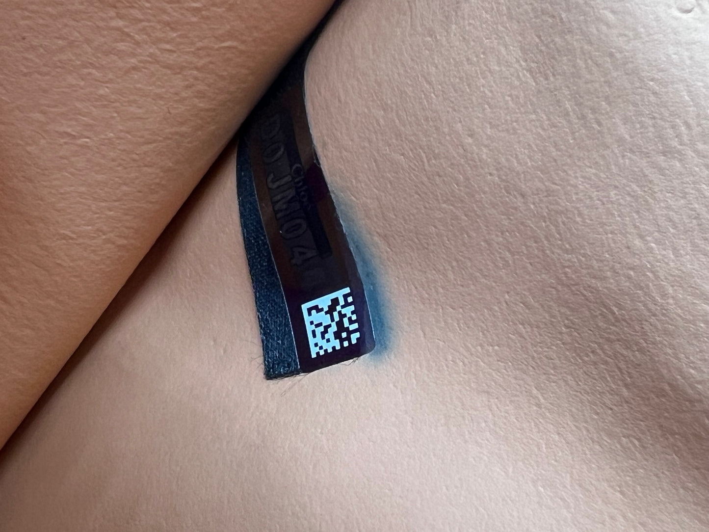 Chloe Darryl Peach Trifold Leather Wallet