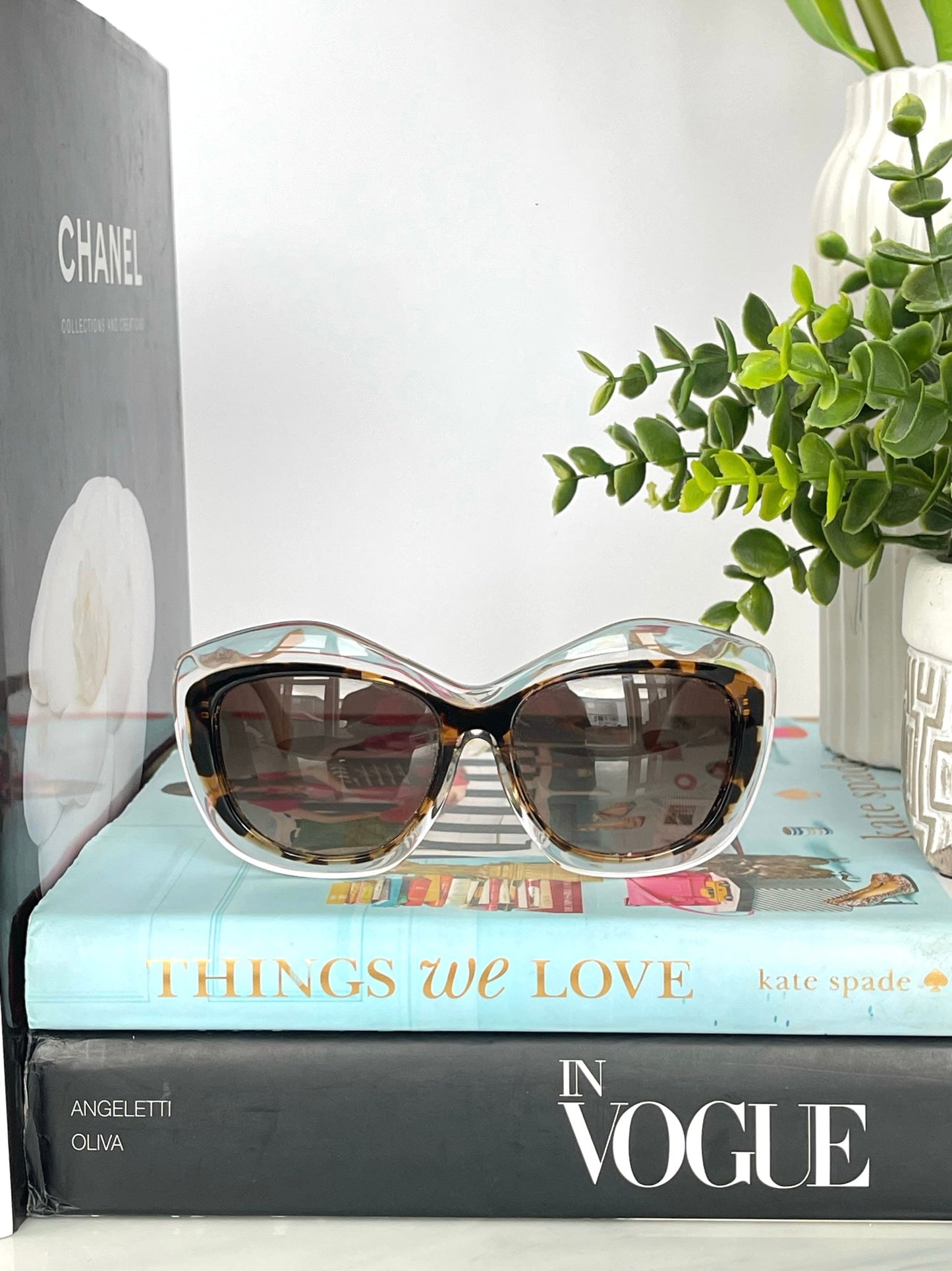 Fendi Crystal Havana Honey Gold FF 0029/S Sunglasses