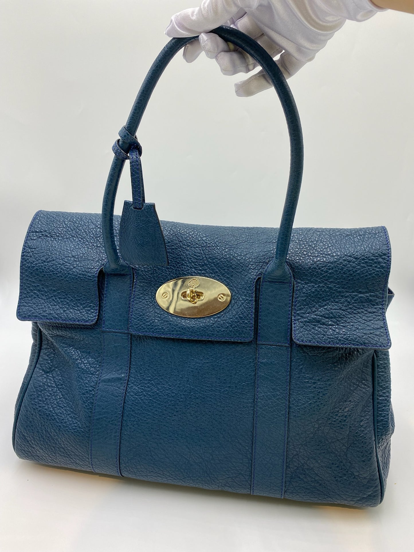 Mulberry Teal Bayswater Large Tote