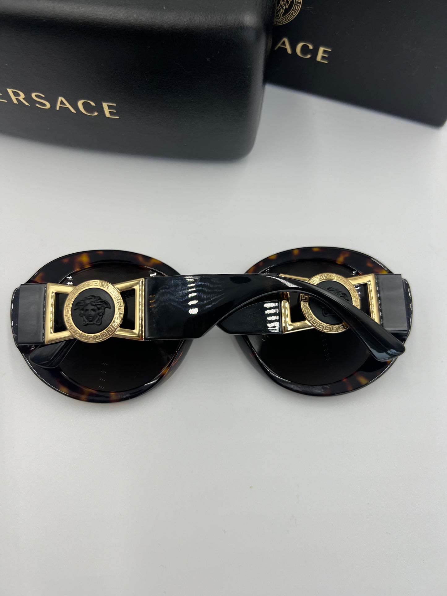 Brand New Versace Round Lens Sunglasses #4414