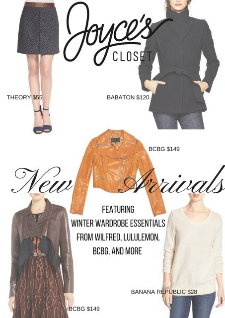 New Season, New Arrivals At Joyce's Closet