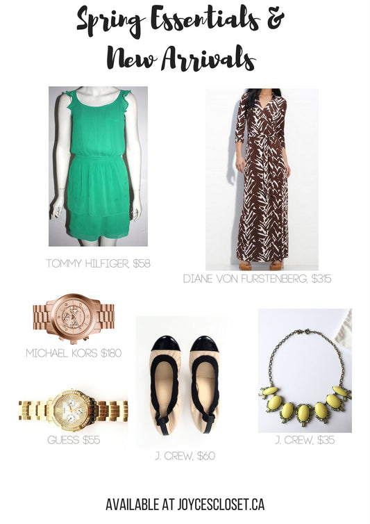 Spring Essentials & New Arrivals