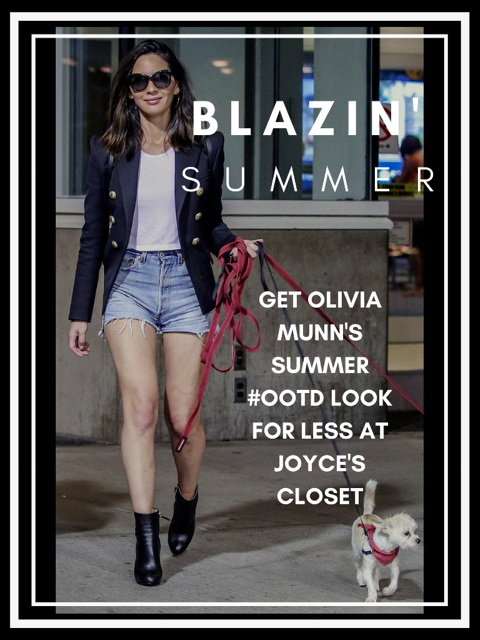CELEBRITY LOOK FOR LESS FEATURING OLIVIA MUNN