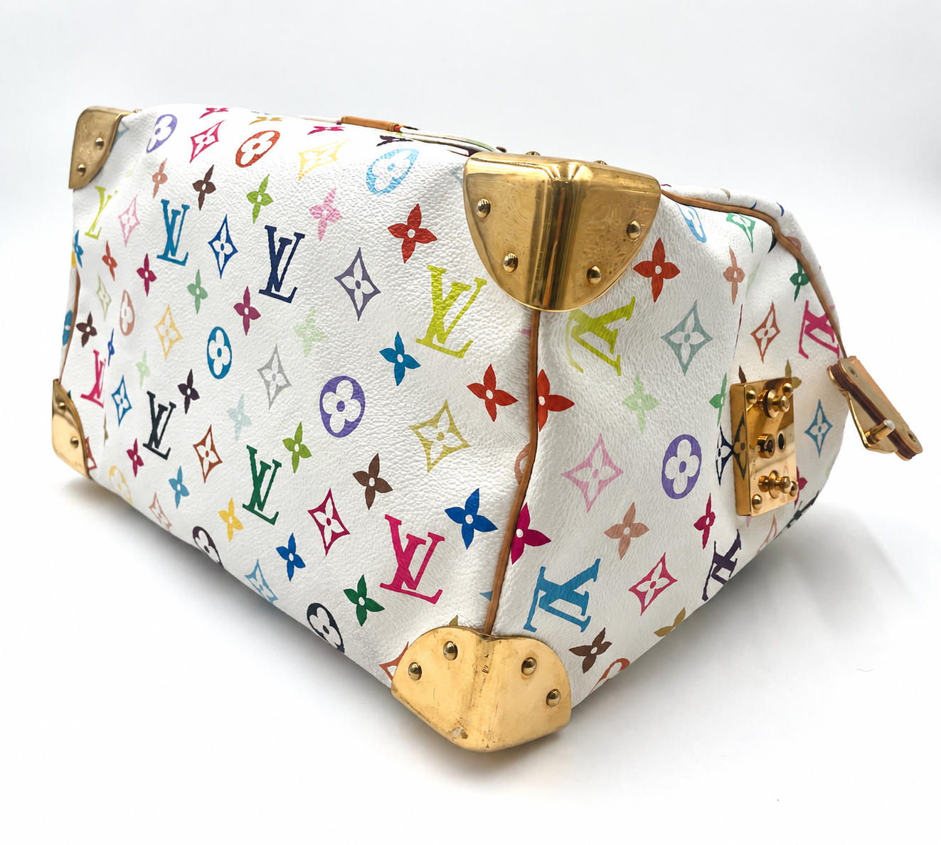 Louis Vuitton x Takashi Murakami Multicolor Speedy 30 Handbag