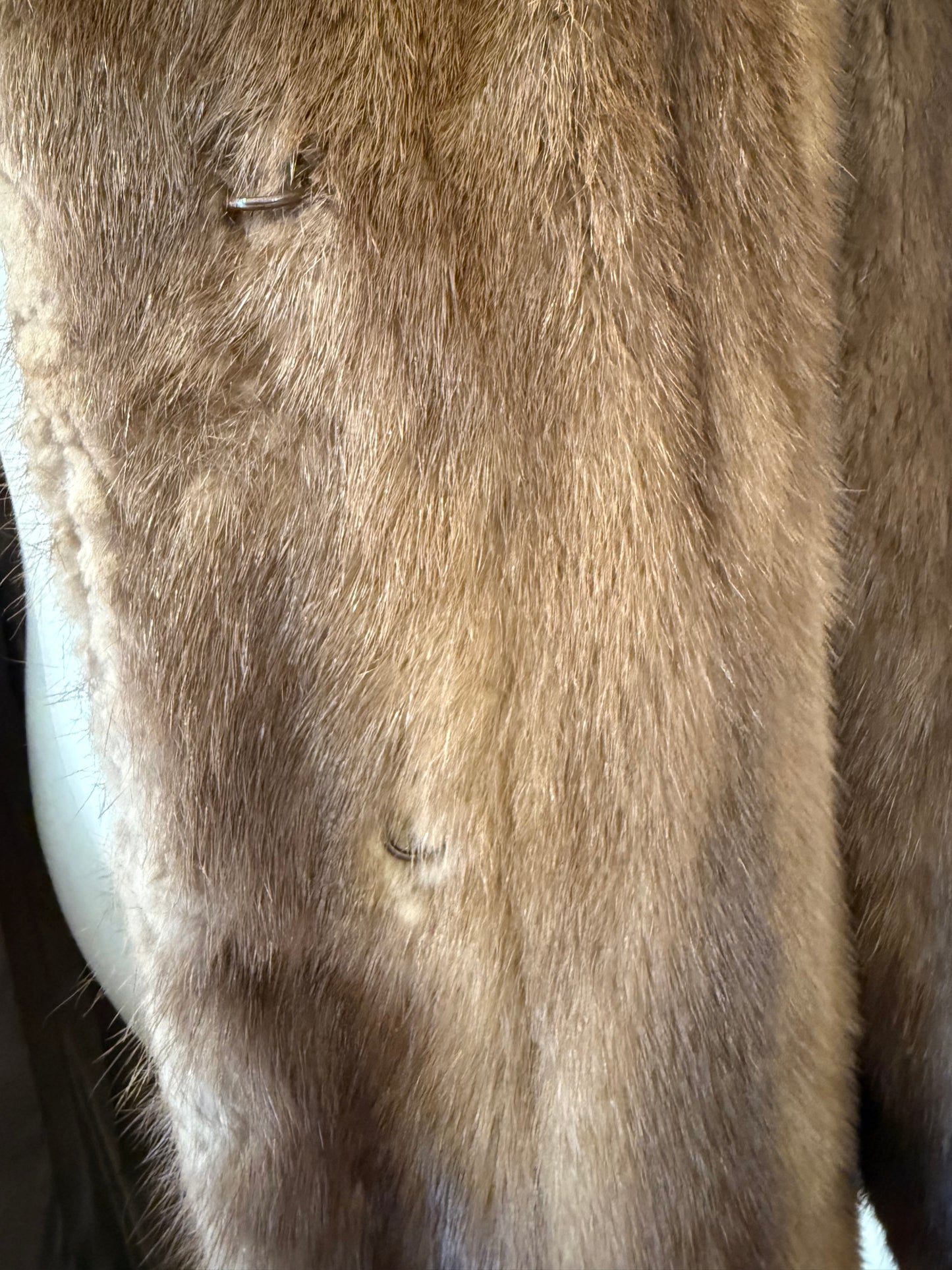 Vintage Hudson Bay Mink Fur Coat Fits like S/M