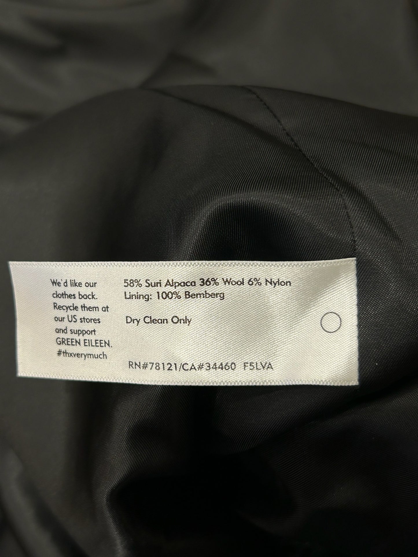 The Fisher Project Grey Alpaca Jacket Size M