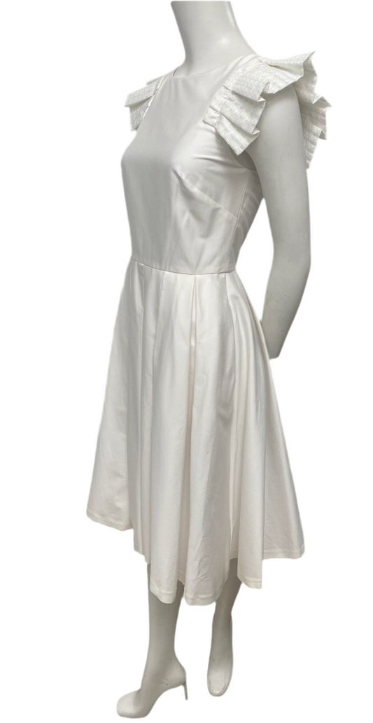 Ted Baker White A Line Dress Size 1 US S