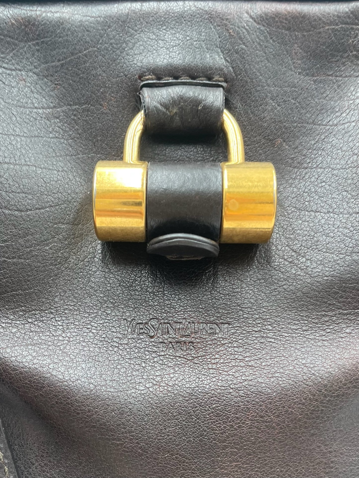 Yves Saint Laurent Dark Brown Muse Bag