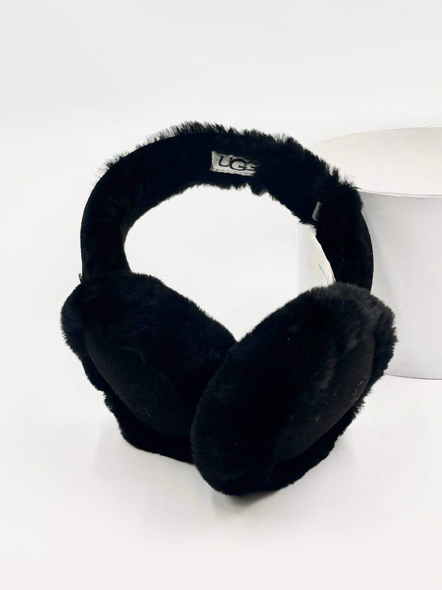 Brand New Ugg Black Sheepskim Bluetooth Earmuff