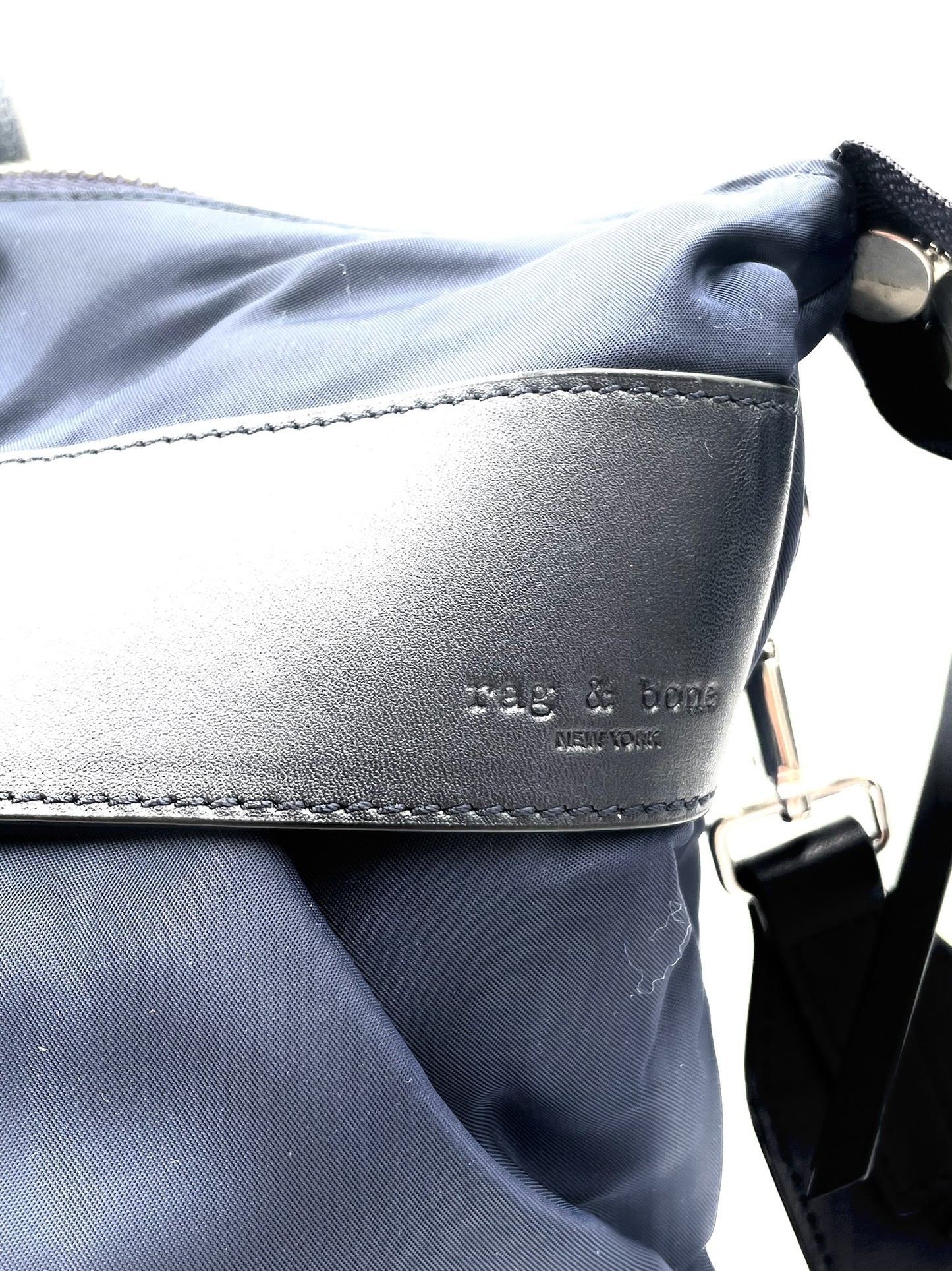 Rag & Bone Navy Nylon Crossbody Bag