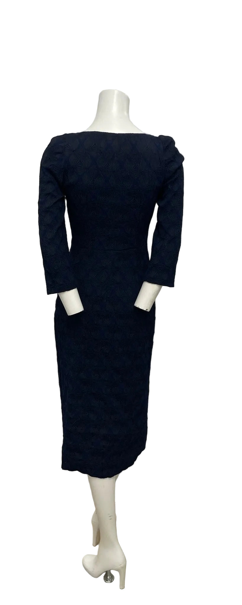 Anett Rostel Blue Midi Dress Size 34