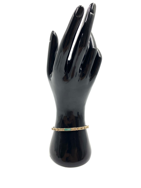 Sterling Silver Torquiose Bracelet