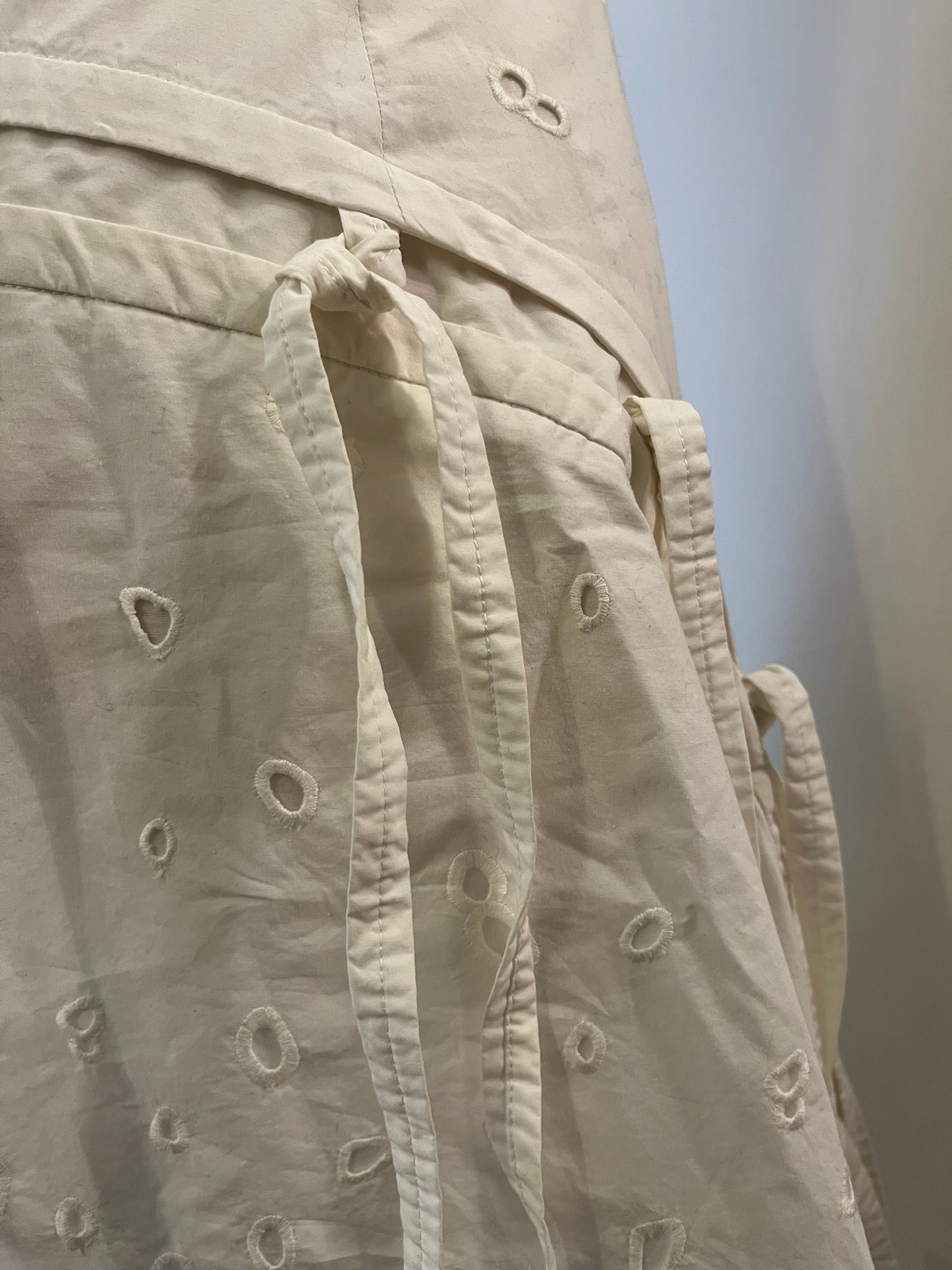 Proenzer Schouler White Eyelet Dress Size 2