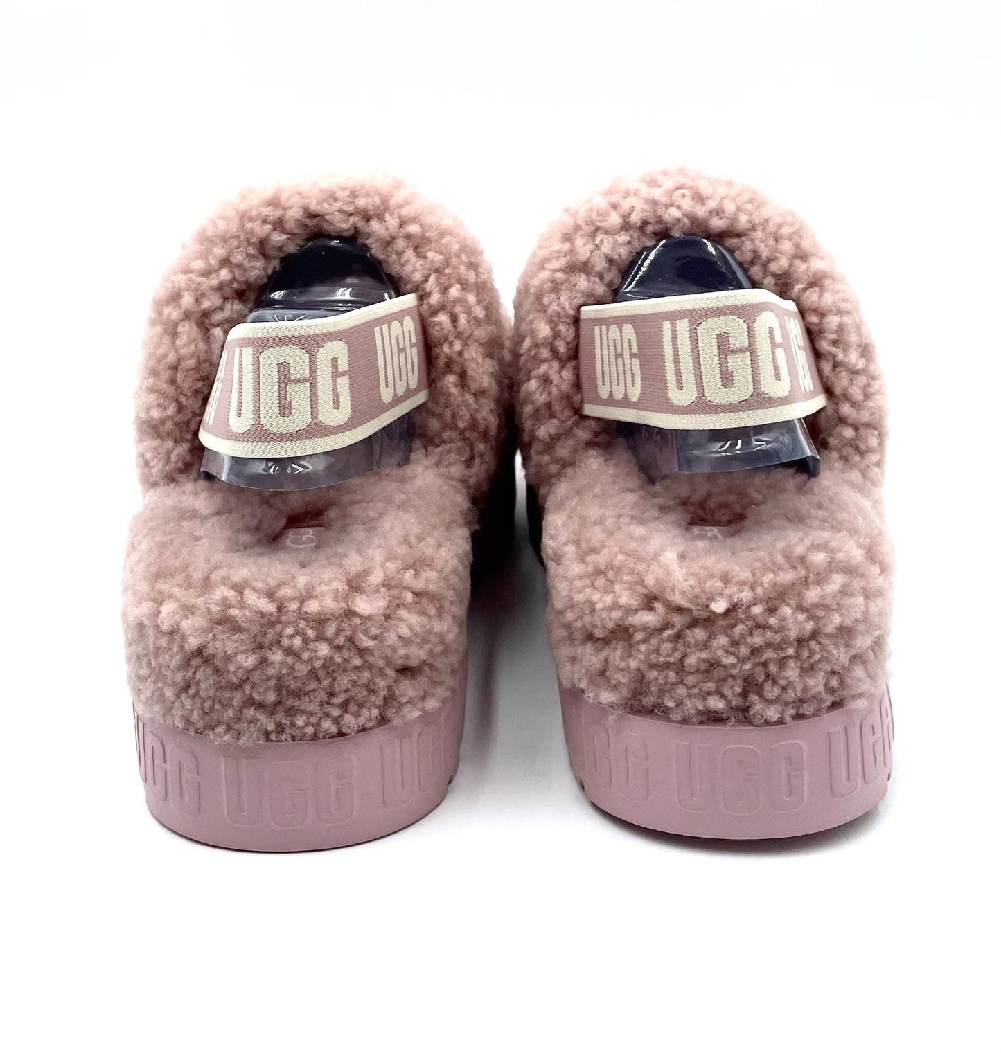 Brand New Ugg Pink Taupe Fluffita Sandals Size 7