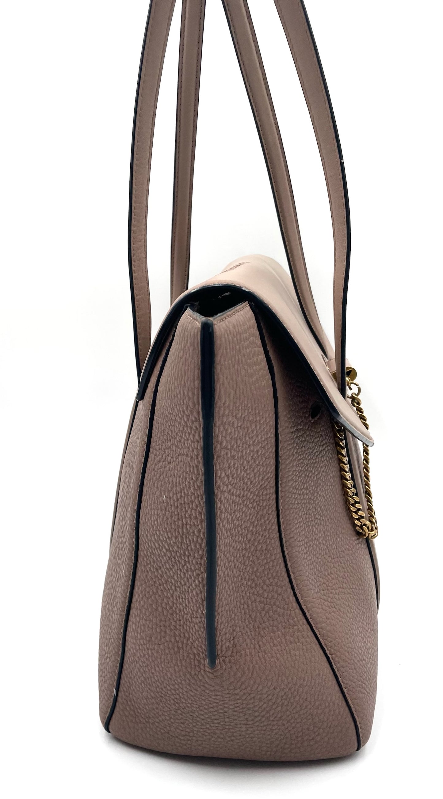 Mackage Barton Taupe Leather Tote