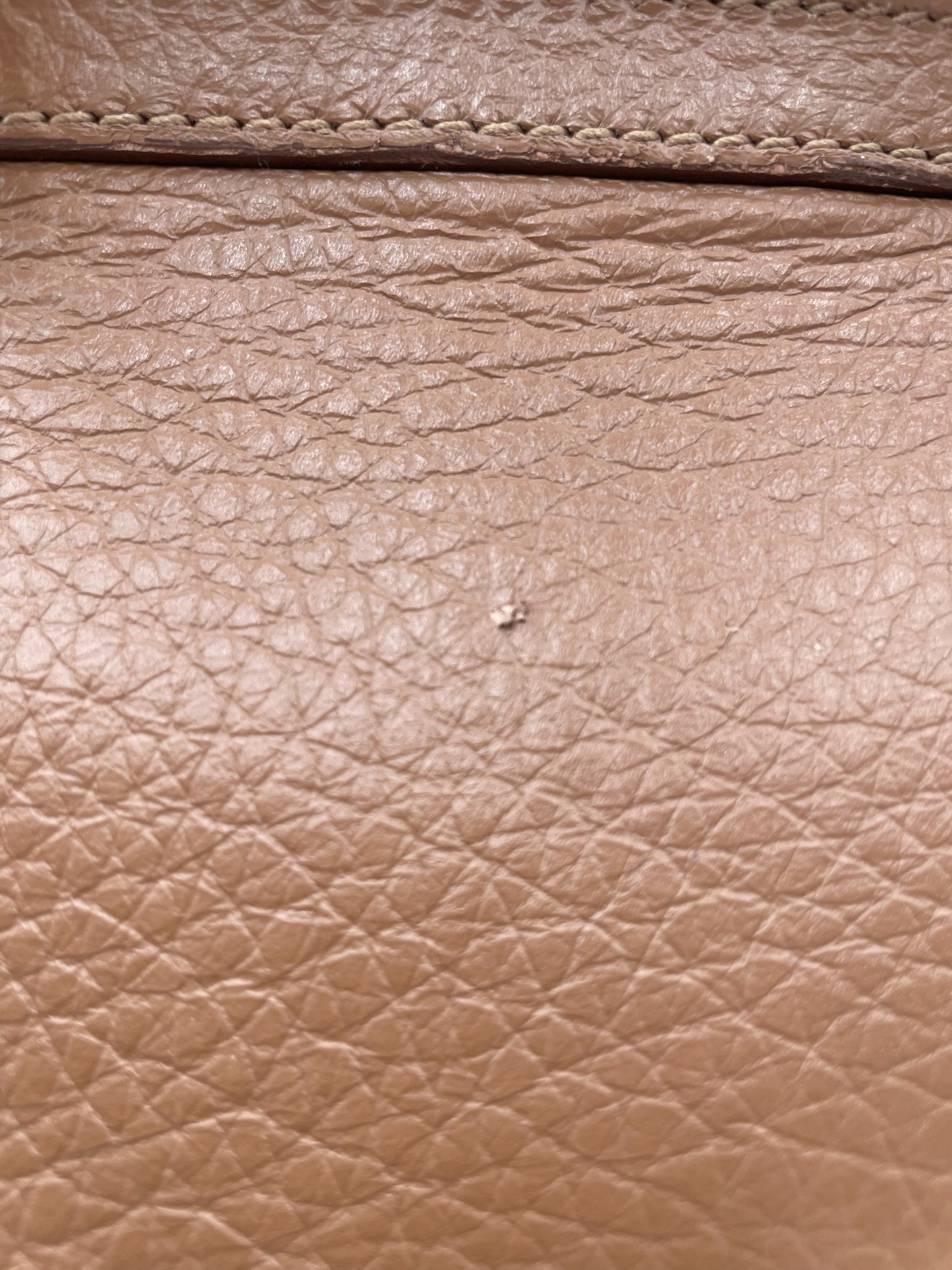 Dolce & Gabanna Caramel Large Miss Sicily Top Handle Bag