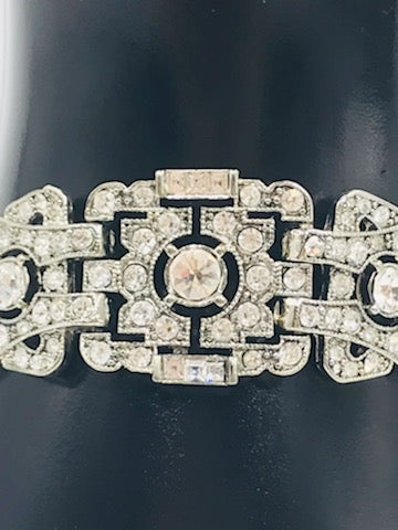 Vintage 1950s Rhinestone Bracelet