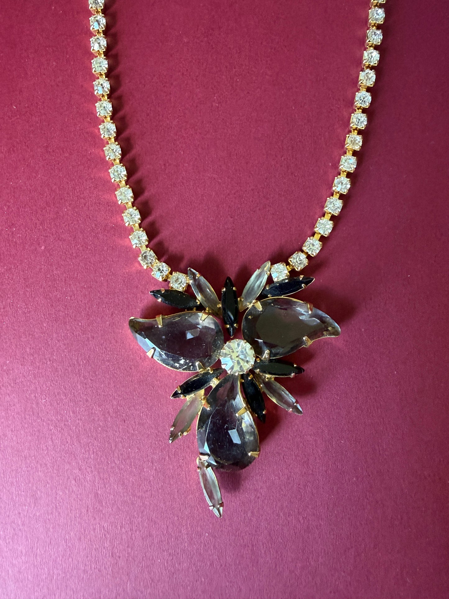1960s Juliana Pendant Necklace