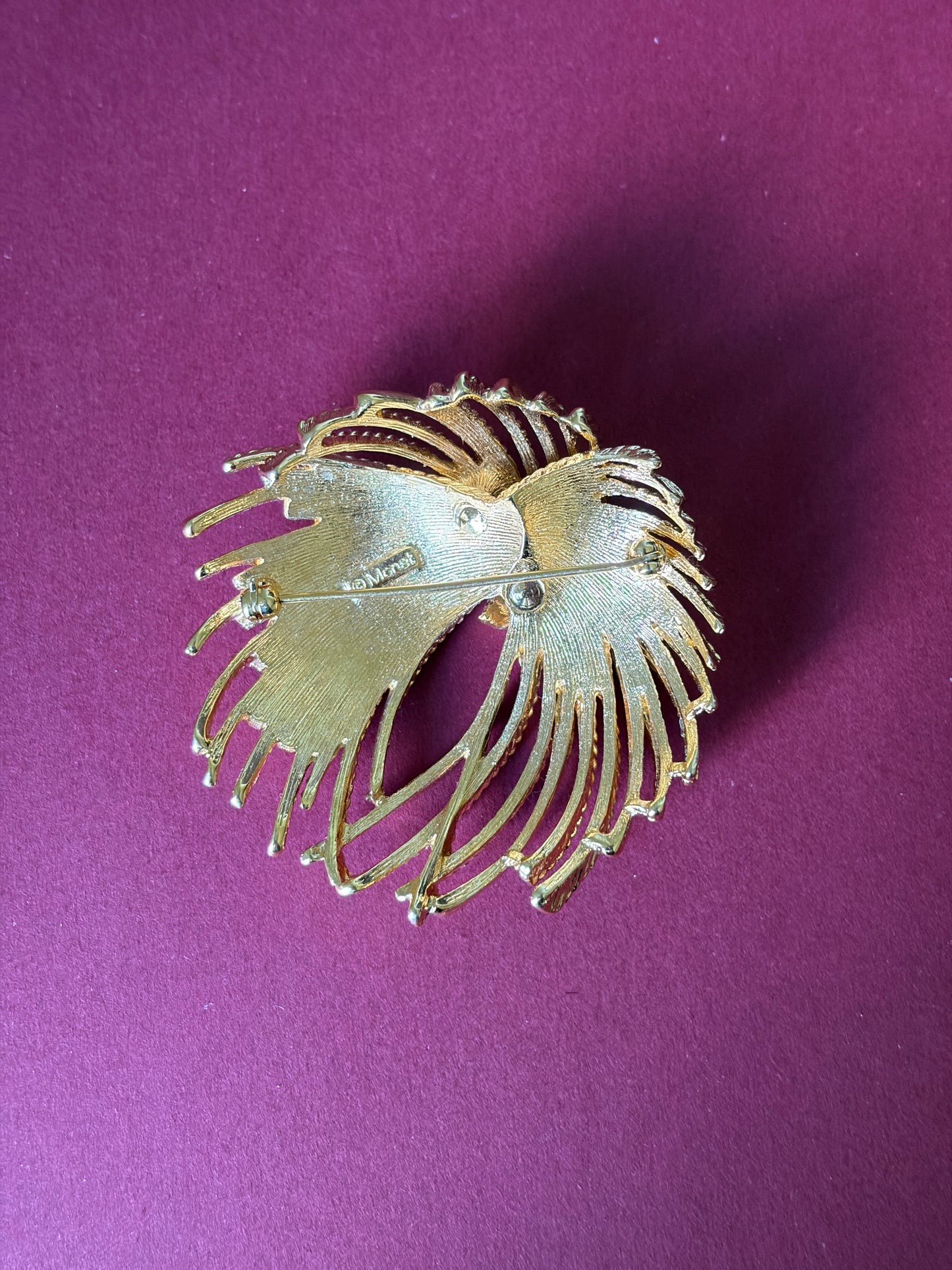1960s Monet Mirador Brooch
