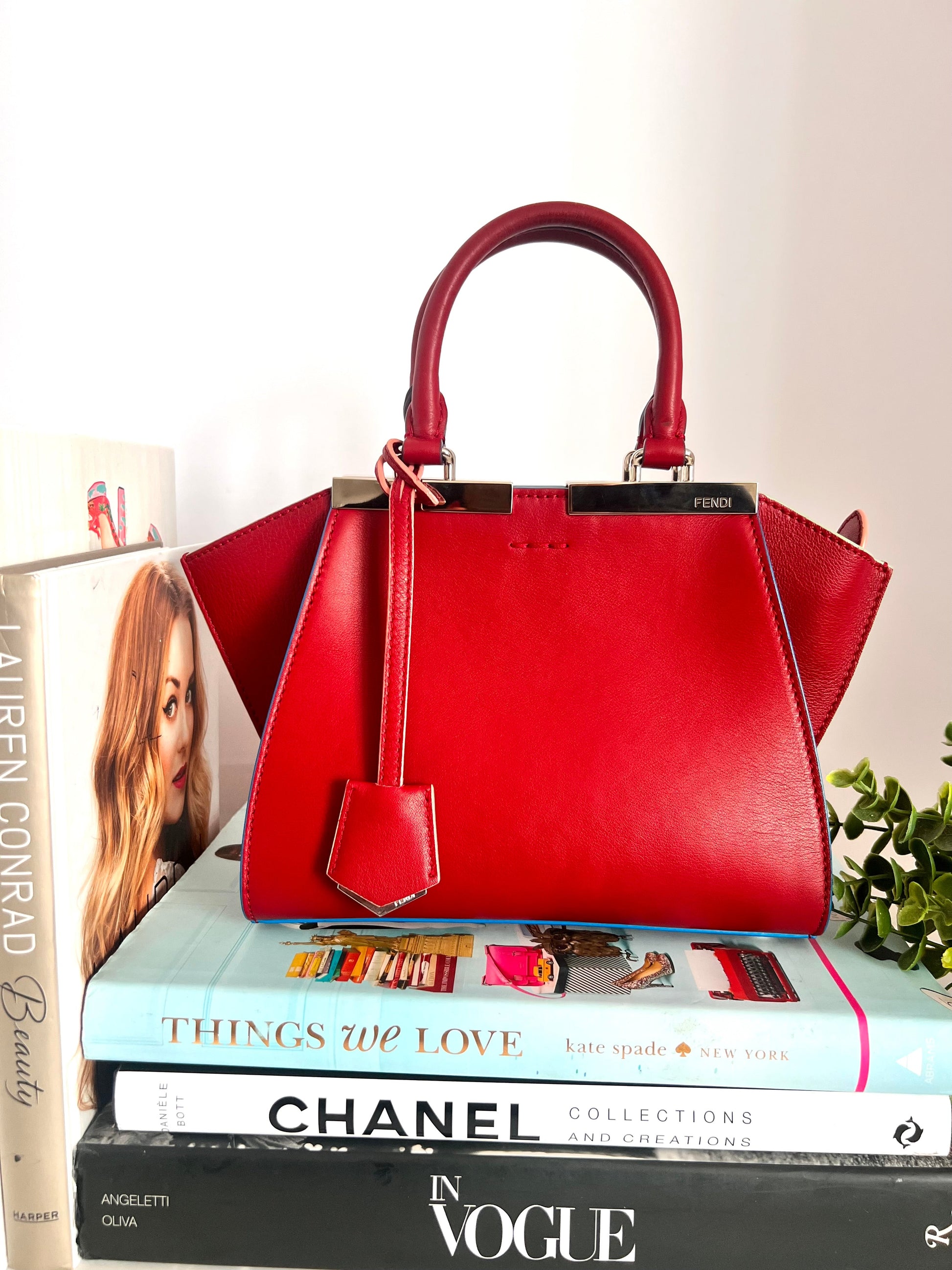 Fendi Dark Red Mini 3Jours Joyce s Closet