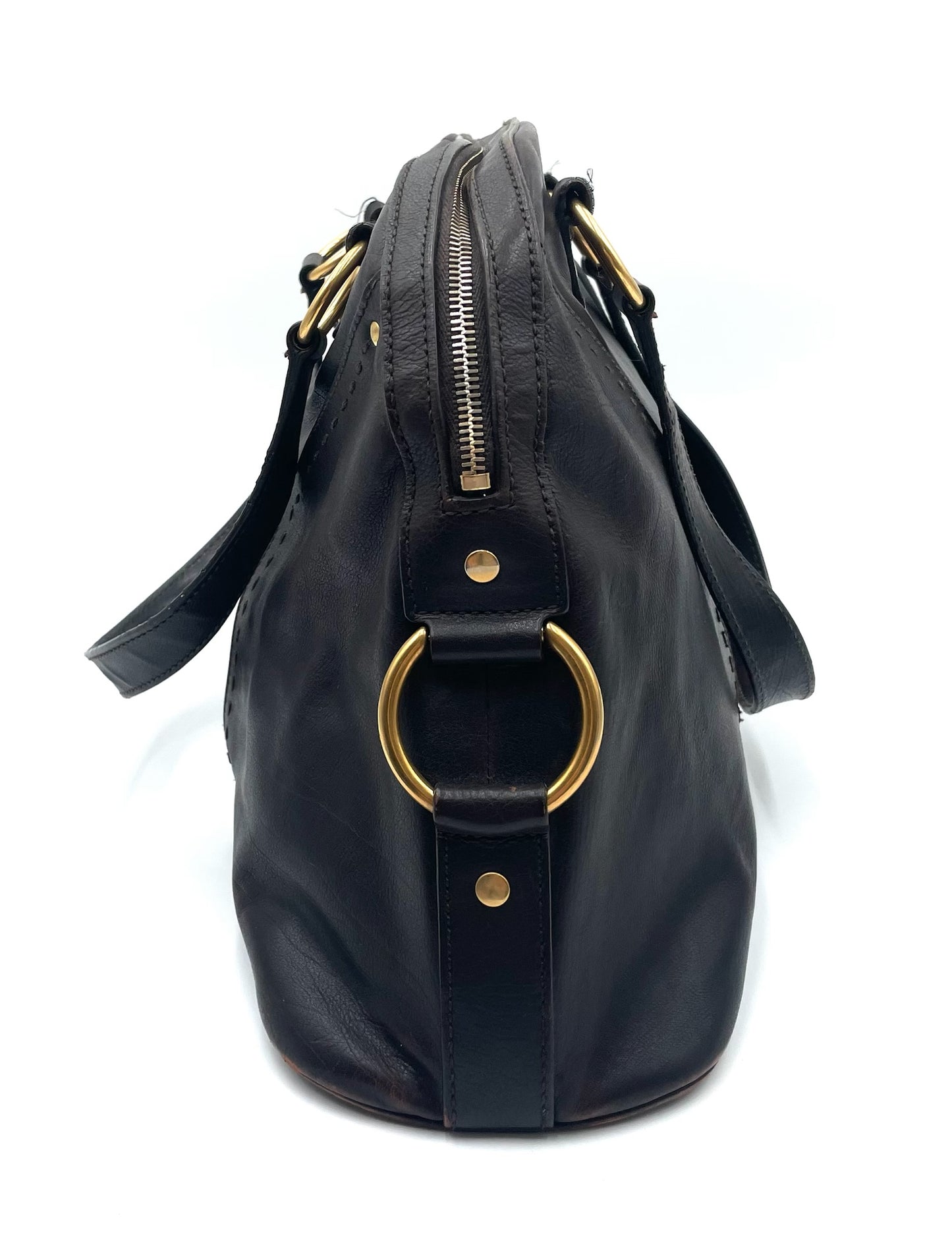 Yves Saint Laurent Dark Brown Muse Bag