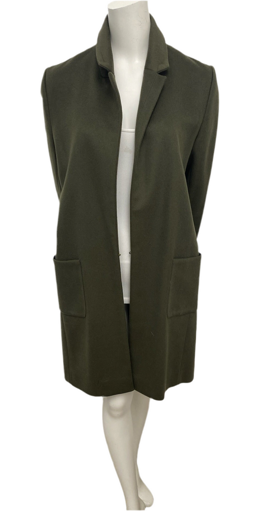 Jasmine Di Milo Green Cashmere Coat Size 10