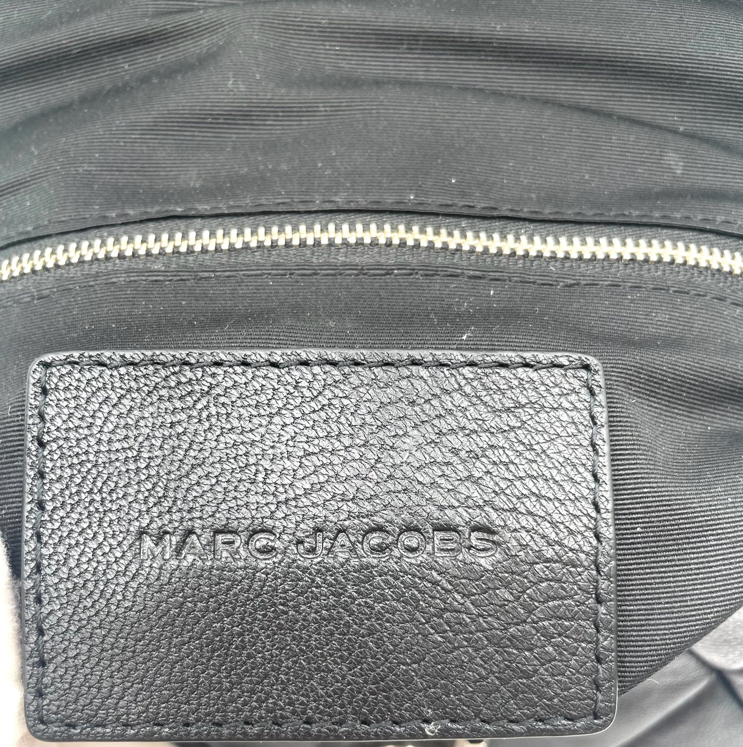 Marc Jacobs The Puffy Diamond Quilted Black Chain Bag