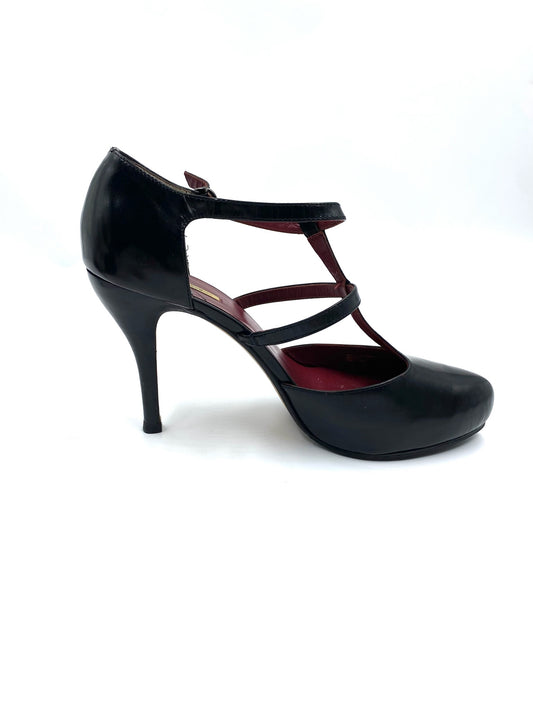 Max Studio Black Mary Jane Heels Size 8