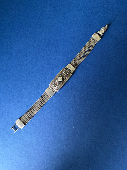 1990s Anatoli Sterling Bracelet