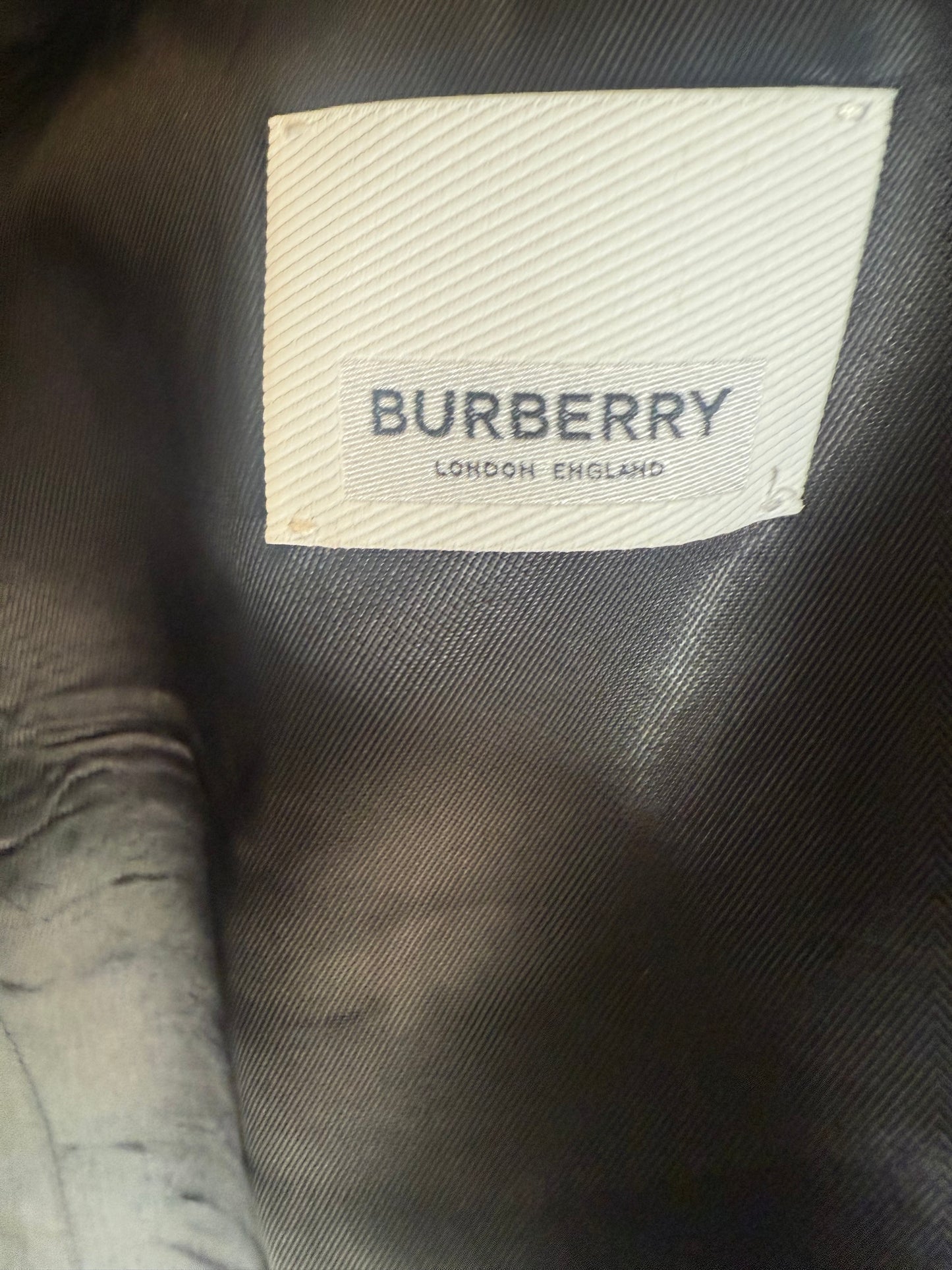 Burberry Checkered Wool Blazer Size 6